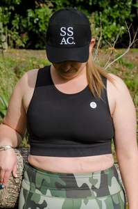 Sports Bras: JETT BLACK SPORTS BRA