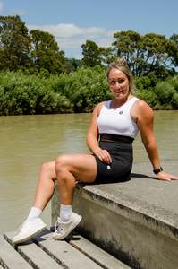 Sports Bras: MONOCHROME SPORTS BRA