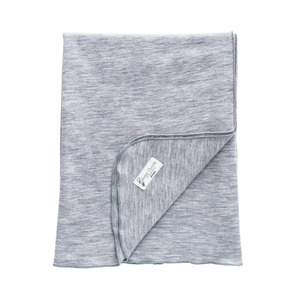 Blankets Wraps: Baby Merino Wrap | Grey Marle