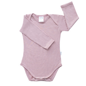 Swatch Long Sleeve Bodysuit: Long Sleeve Bodysuit | Blush
