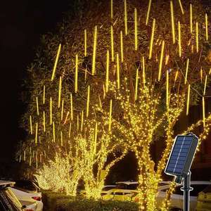 10 Tubes 360LED Solar Meteor Shower Rain Lights - Sweet As Decor NZ