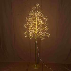 Products: Floor Standing Matte Gold Fairy Tree Christmas Tree - Sweet As Decor NZ