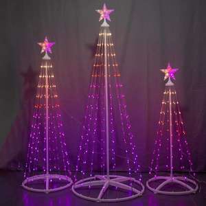 Floor Standing Christmas Tree RGB color - Sweet As Decor NZ