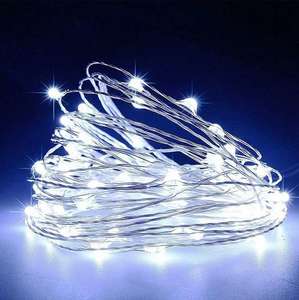 Products: 10M 20M 30M Cool White Solar Seed Fairy Lights - Sweet As Decor NZ