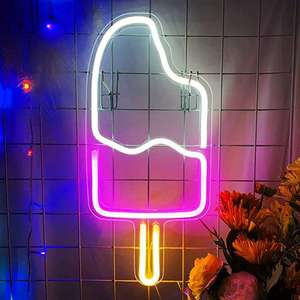 LED Popsicle Neon Sign Acrylic Panel 20cm x 45cm - Sweet As Decor NZ
