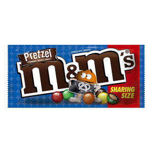 M&M SHARE SIZE - MILK CHOCOLATE PRETZEL