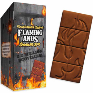 Candy: FLAMING ANUS CHOCOLATE BAR
