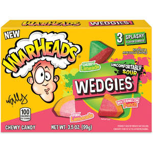 Candy: WARHEADS WEDGIES THEATER BOX