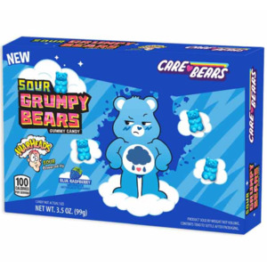 WARHEADS CARE BEARS THEATER BOX (BLU RASPBERRY)