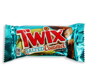 Chocolates: TWIX CANDY BAR SINGLES - SALTED CARAMEL