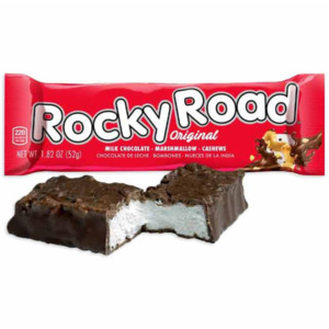Chocolates: ROCKY ROAD CANDY BAR SINGLES - MILK
