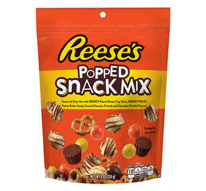 Chocolates: REESES POPPED SNACK MIX