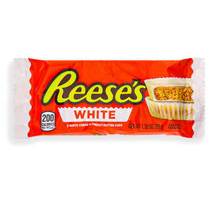Chocolates: REESES PEANUT BUTTER CUP - WHITE