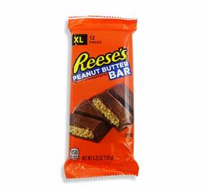 REESES CANDY BAR KING SIZE - X-LARGE PEANUT BUTTER BAR