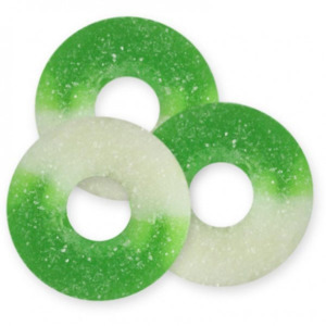 Pick N Mix: ALBANESE GUMMI RINGS - APPLE