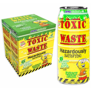 Drinks Soda Energy Drinks: TOXIC WASTE ENERGY DRINK - SOCIABLE SOUR APPLE