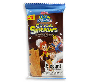 American Cereal: KELLOGGS COCOA KRISPIES CEREAL STRAWS
