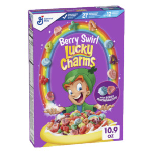 American Cereal: Lucky Charms Berry Swirl Cereal