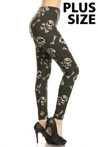 Products: Luscious Skull & Crossbones Khaki sweetcheeks-nz