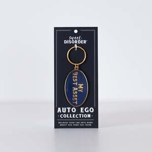 Fathers Day Gifts: MY BEST ASSET KEYRING