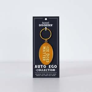 Fathers Day Gifts: SIZE DOES MATTER KEYRING