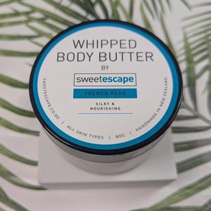 Products: Whipped Body Butter Large - French Pear - - Elevate Your Spa Days - Sweet Escape