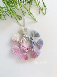 Angels: MULTI COLOURED SNOWFLAKE