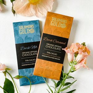 Solomons Gold organic artisan chocolate - Sweetpea and Jasmine