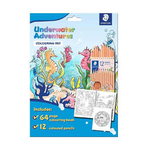 Colouring: Staedtler Colouring Book Set - Underwater Adventures