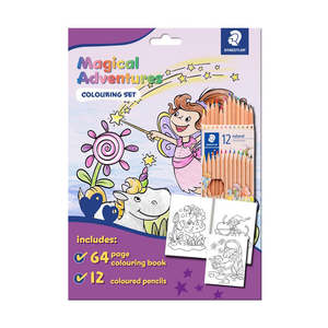 Colouring: Staedtler Colouring Book Set - Magical Adventures