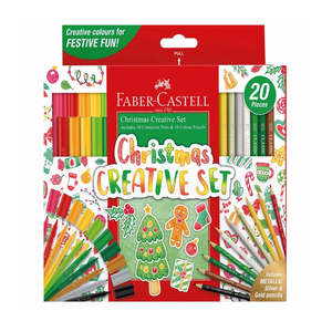 Colouring: Faber-Castell Christmas Creative Set
