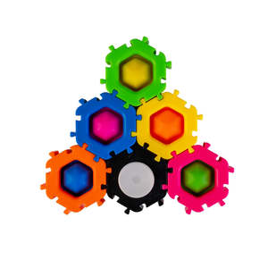Sensory Fidget Toys: Fidget Fingers Push & Pop Spinner
