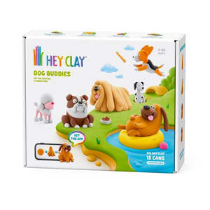 Clay Craft: Hey Clay - Dog Buddies (15 Cans)