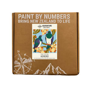 Paint By Numbers: Adventure Collections Paint By Numbers Kit - Kereru