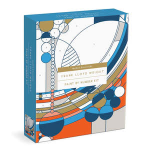 Paint By Numbers: Frank Lloyd Wright March Balloons Paint By Number Kit