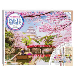 Paint by Numbers Canvas - Himeji Castle (Damaged)