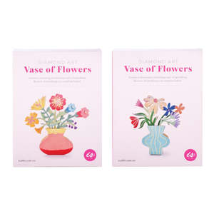 Diamond Art Vase of Flowers - Assorted