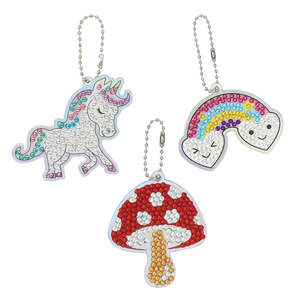 Diamond Art Bag Charm - Assorted