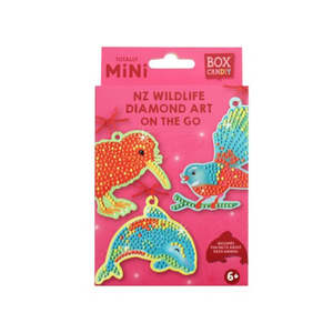 Diamond Art: Totally Mini NZ Wildlife Diamond Art On the Go Set