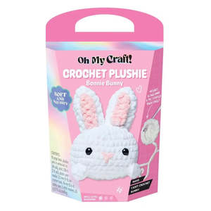 Cross Stitch: OMC! Crochet Plushie Kit - Bonnie Bunny