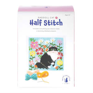 The Cat Collective Half Stitch Kit - Ragdoll Cat