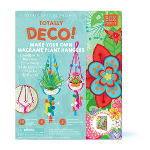 Cross Stitch: Totally Deco! Make Your Own Macrame Plant Hangers