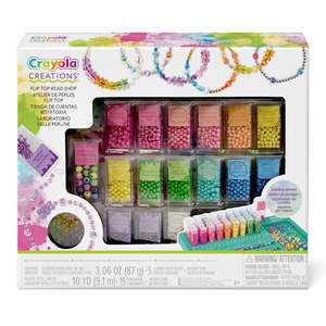 Make Your Own Jewellery Kits: Crayola Creations Flip Top Bead Shop