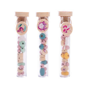 Make Your Own Jewellery Kits: Wooden Bead Bracelet Set - Assorted