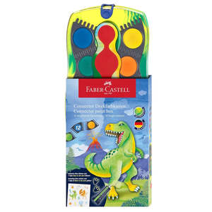 Art Supplies: Faber-Castell Connector Paint Box - Dinosaur