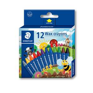 Art Supplies: Staedtler Wax Crayons 12pk