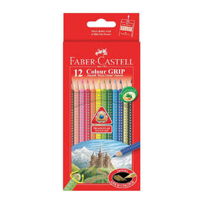 Faber-Castell Grip Colour Pencils 12pk