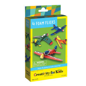 Painting Kits: Creativity for Kids Mini Kit - 4 Foam Fliers