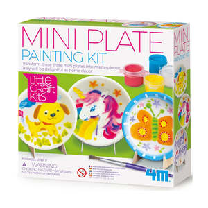 Painting Kits: Little Craft Kits - Mini Plate Painting Kit