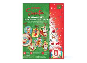 Totally Santa Diamond Art Ornaments & Gift Tags Set
